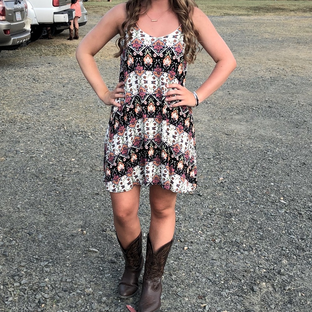 Boutique Flowy Mini Dress!